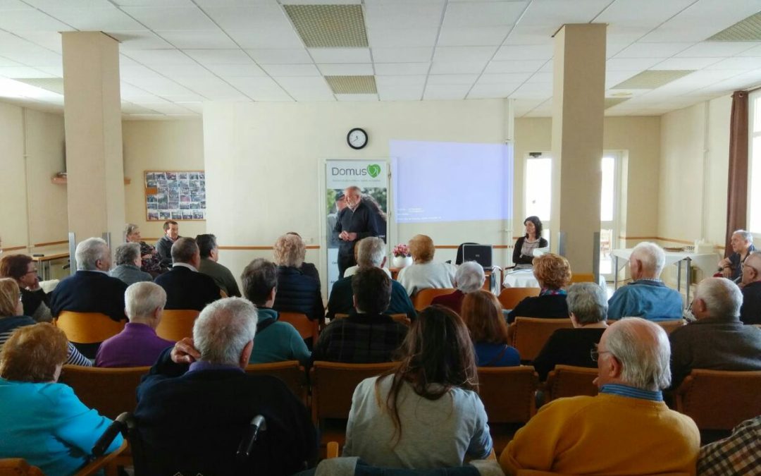 Charla en la residencia de San Adrian