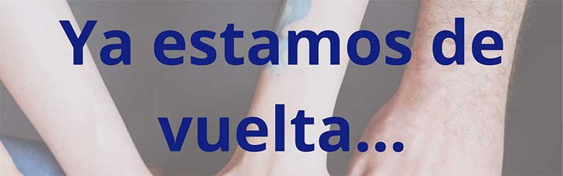 Ya estamos de vuelta